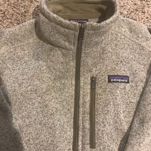 Patagonia - Tan 1/4 Zip Fleece